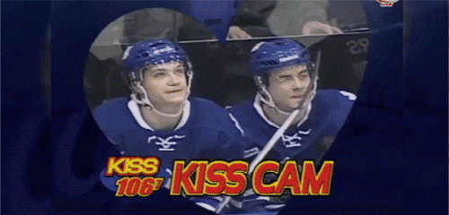 16 GIFs Of The Most Hilarious Kiss Cam Goofs Ever from GifGuide and Best of the Web