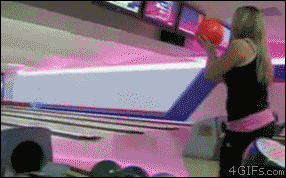 17 GIFs That Suggest This Isn't Exactly How Bowling Works from GifGuide