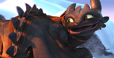 A Gif That Doesn’t Fail To Put Me In A Good Mood I love Toothless