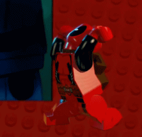 A Lego Deadpool makes a great GIF.