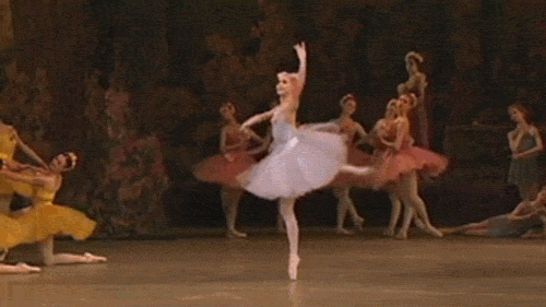 Alina Somova. Flawless Italian fouettes! These might actually be my favorite ballet turns