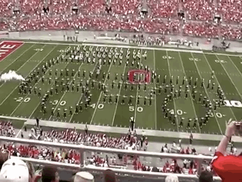 And drive a car across the field: | This Is Why Ohio State University’s Marching Band Is Actually The Best Damn Band In The Land