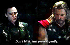 BECAUSE HE PRESSES THINGS GENTLY. | 22 Reasons Why Thor Is The Most Underrated Avenger (I'm not sure that's accurate, but this is still funny
