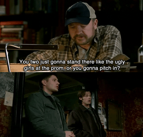 Bobby IS the master of sass! <3