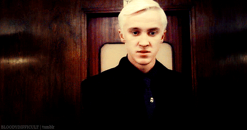 But chin up, Malfoy. You seriously know how to pull off white hair. Like, you really know how to work it. | Tom Felton Isn't Over Having White Hair For 10 Years And He's Using Mullets As Payback