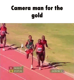 Camera Man For The Gold