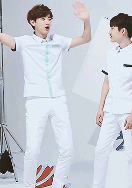 Chanyeol and Kyungsoo being weird together... X3