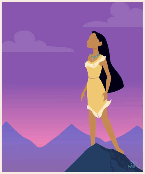 Colors of the Wind Pocahontas animated GIF by Jeca Martinez