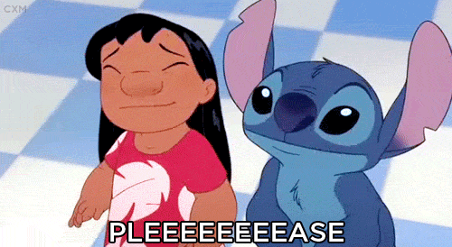 cute animated of Lilo and Stitch :
