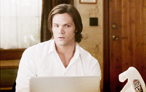 Cuz yes u must have a GIF of Sam winking at you!