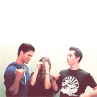 dancing teen wolf tyler posey dylan obrien holland roden #gif from #giphy