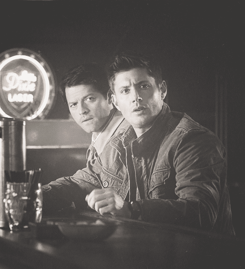 Dean and Castiel #Supernatural (GIF