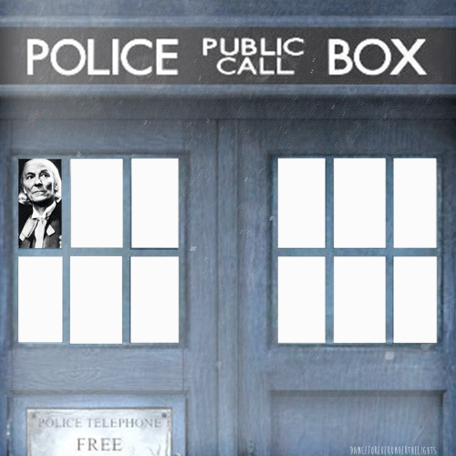 do-i-look-like-people:  lumos5000:  danceforeverunderthelights:  The Twelve Doctors.  it’s kind of cool that the TARDIS has twelve windows per side  13 Doctors will provide a massive headache for gif makers and clock makers…