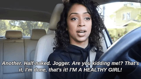 Driving with Lizza part 3: I'M A HEALTHY GIRL!