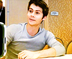 Dylan being adorable. And his wink <3