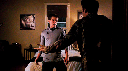 Dylan Sprayberry punches Dylan O'Brien