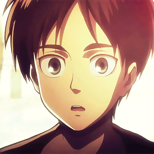 Eren before he was part of the survey corps and watched them die in front of him. He was so happy and not as angry