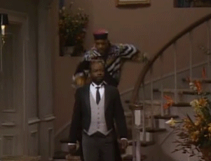 Fresh Prince doin the leap frog