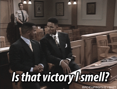 Fresh Prince of Bel-Air Will Smith That's victory I smell!!
