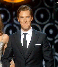 (gif Benedict, trying to keep it cool. This makes me extremely happy.