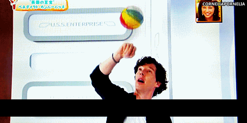 (Gif set SERIOUSLY BENEDICT?!? GOODNESS GRACIOUS! HOW MUCH MORE ADORABLE CAN HE GET??