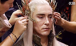 (gif Thranduil, you rascal <3 love this so much!--- i have the feeling that lee pace is the opposite of thranduil