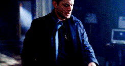 Gif...mostly-jensen: cassfalling: This is probably the hottest thing I have ever seen! He literally does all of that with one hand.  Yeah, and when we look at this, most of us see Dean doing this. But do you ever think about how cool it is that (obvious, I know Jensen can do everything Dean can do?