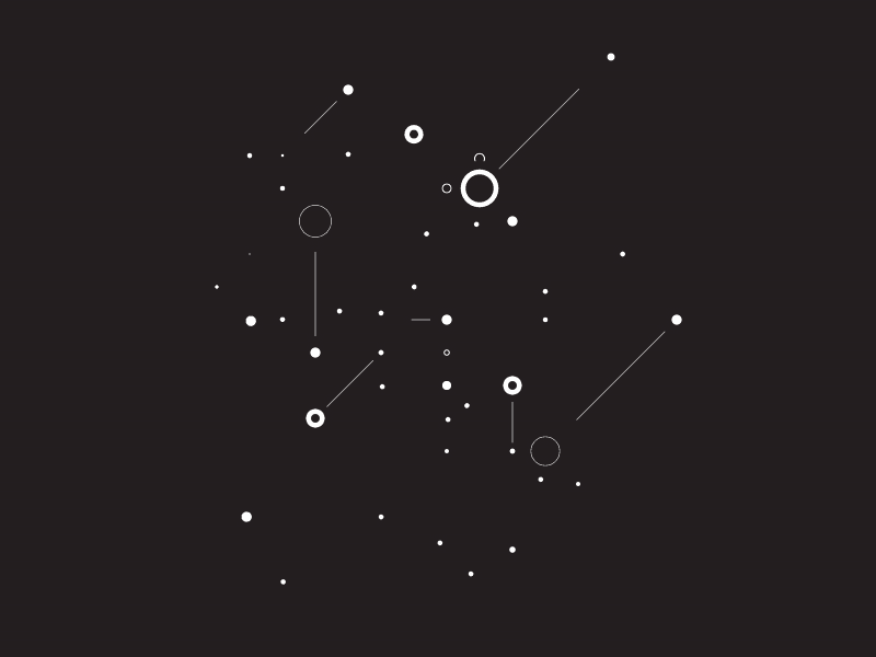 gregmelander:  DOTS  Simple lines and dots can feel so cool. by Zac Dixon