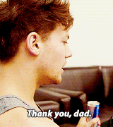 Guys I'm like crying cus yknow how Louis parents divorced and Paul is like the dad he never had, always there for him, AND IM SO UPSET -genie < Is it really the best idea to give Louis a red bull? I mean, come on!<< smooth paul