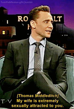 Hehe Tom is so embarrassed. Well then he has to be embarrassed by half of the women on this planet