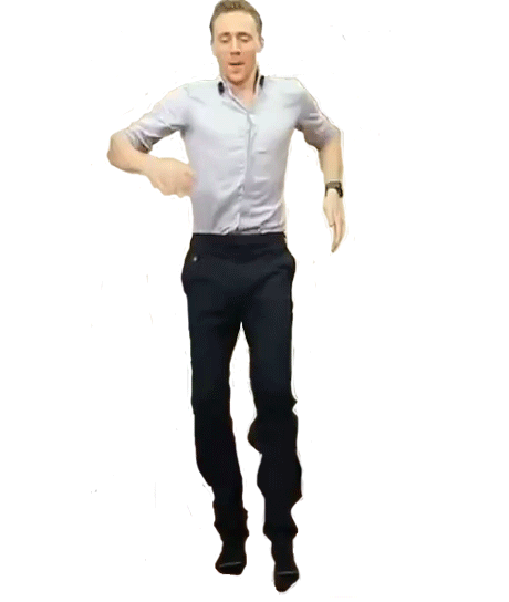Here ,have a  dancing Hiddles ..