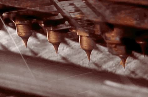 Hershey’s Kisses. | 16 Oddly Satisfying GIFs Of Food Being Made
