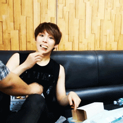 Himchan being a cutie (GIF Lol he's like 