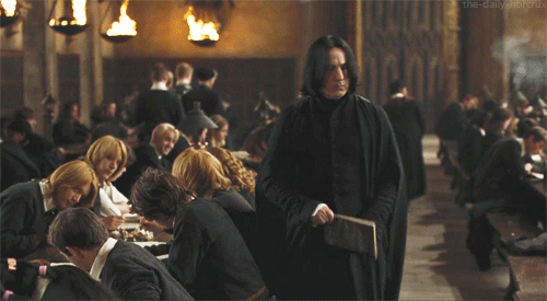 How have I never noticed that Draco is not only sitting at the Gryffindor table, but he is checking Hermione out, and that only stops when Ron sees him? <<< PINNING SO I CAN CHECK