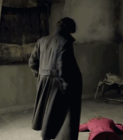 i bring you.... The Coat Spin. (gif.