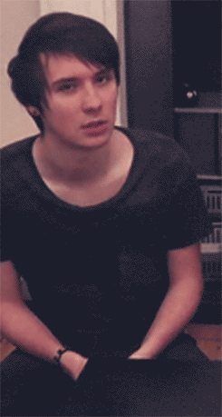 I don't know how to feel about this (gif... yes i do. PHIL FOLLOW ME BLINDLY INTO THIS BODY SWITCHER GFOR NO REASON >:D