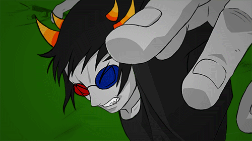 i don't usually pin gifs, but i was weak to sollux action shot. i regret nothing.