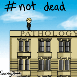 I find this very amusing, so cute #notdead (GIF