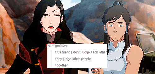 I like this because they are just best friends because I don't ship them because of how amazing mako and korra are together though I am not against korrasmi
