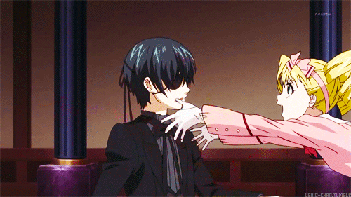 I think this is the first time Ciel hugs Lizzy ever since the fire in his mansion.