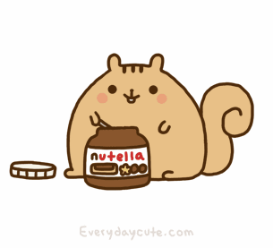 If I could, I would be like that a whole day with Nutella on my hands.