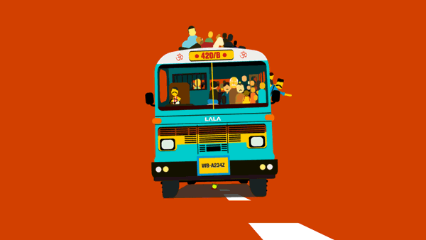 Indian Life-isshtyle in GIFs by Dippyaman Nath, via Behance