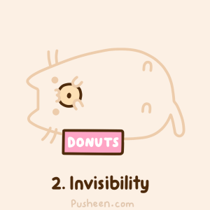 Invisible Pusheen