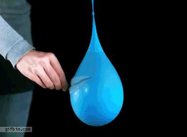 It took me five minutes to figure out it was a water balloon