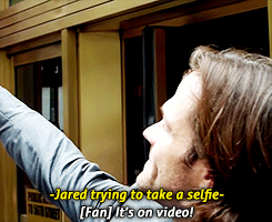 Jared Padalecki, also known as the most adorable dork to ever exist. :D <3