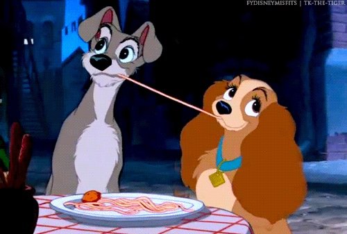 Lady and the Tramp (gif