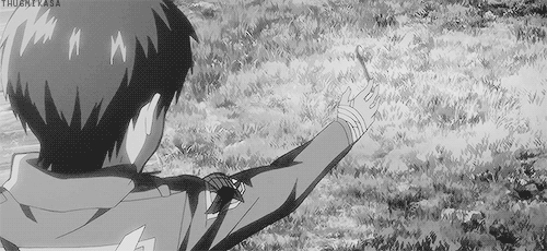 Levi is just in the middle of his tea, and he doesn't even choke on it. How, Levi, how?