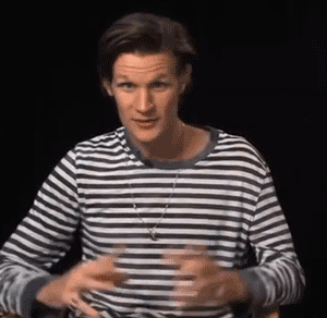 Matt Smith basically describes Doctor Who in one motion<<-- i will never be able to not repin this gif