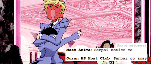 Most anime vs. Ouran High School Host Club