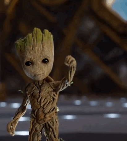 New party member! Tags: marvel guardians of the galaxy baby groot guardians of the galaxy 2 guardians of the galaxy vol 2
